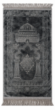  Tapis bébé enfant musulman couleur gris avec motif rosace