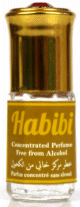 Parfum concentre sans alcool Musc d'Or "Habibi" (3 ml) - Pour hommes