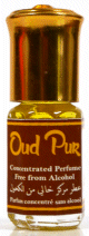 Parfum concentre sans alcool Musc d'Or "Oud Pur" (3 ml) - Hommes