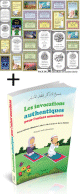 Pack de 30 autocollants d'invocations (Stickers francais - arabe - phonetique) + Livre "Les invocations authentiques pour l'enfant musulman"
