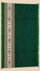 Tapis de prière 4 places pour la prière collective (Jamâ'a) - Couleur vert