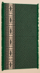 Tapis de prière 4 places pour la prière collective (Jamâ'a) - Couleur vert